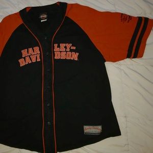 Harley Davidson Button up